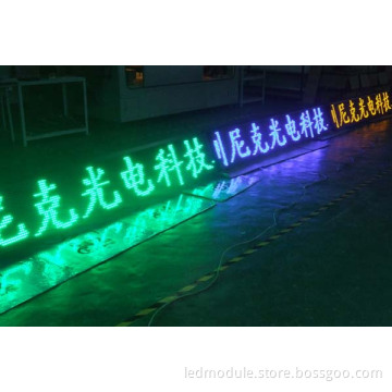 Outdoor Programmable Adversiting LED Display LED Moving Message Sign